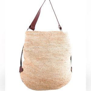 ISABEL MARANT Hobo Raffia Bag